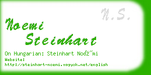 noemi steinhart business card